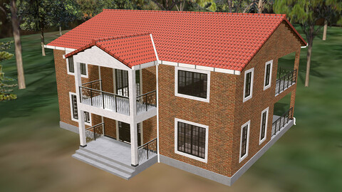 Furnished rural house