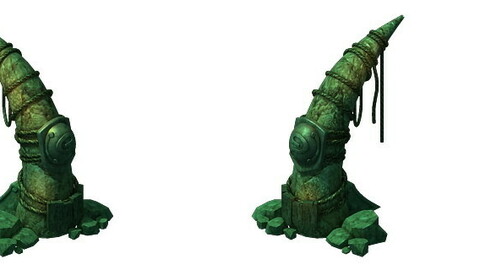 Game model - stone teeth