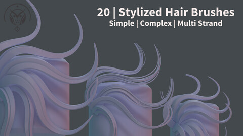 Stylized Hair IMM Brushes