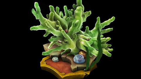 Game Models - Family Objects - Jade Coral