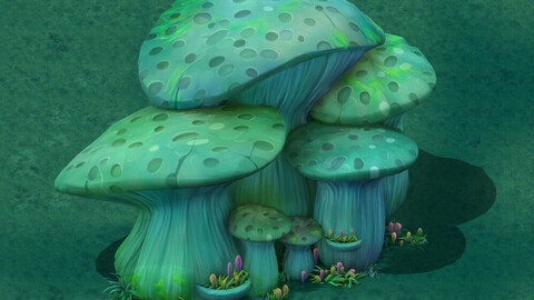 rtoon Edition - Ancient Nu Wa Mushroom Fossil 02