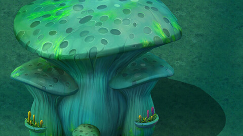 rtoon Edition - Ancient Nu Wa Mushroom Fossil 04