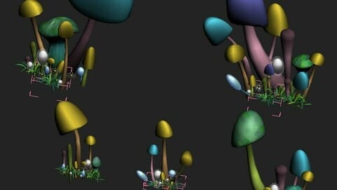 rtoon Edition - Ancient Nu Wa Mushroom Fossil 05