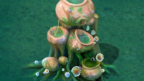 Cartoon version - petrol spores 05
