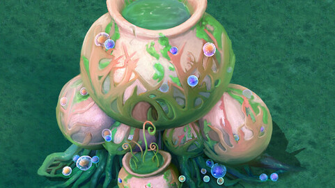 Cartoon version - petrol spores 07