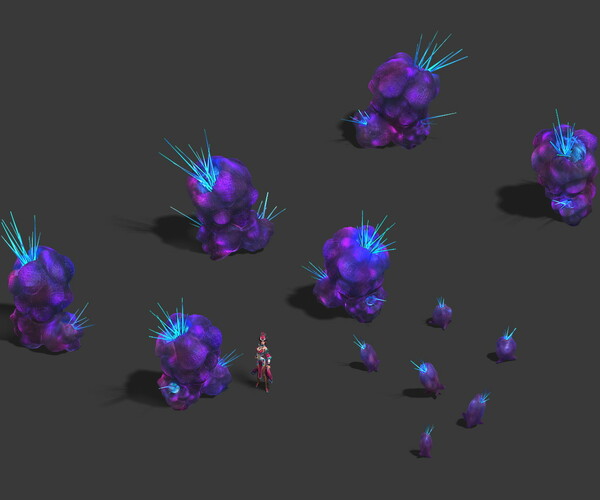 ArtStation - Magic territory - plant | Game Assets