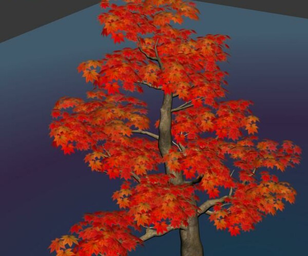 ArtStation - Forest - Maple Tree 13 | Game Assets