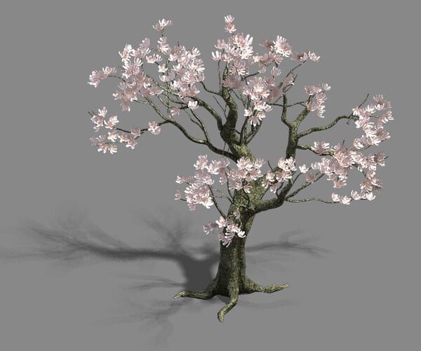 ArtStation - Trees - flowers tree | Game Assets