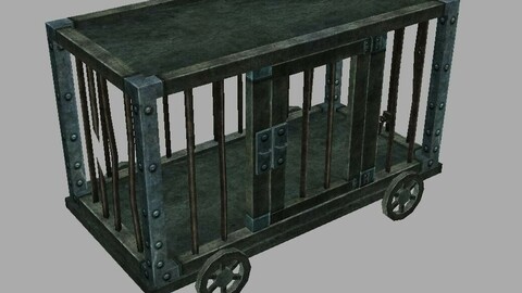 Vampire - prisoner iron cage car