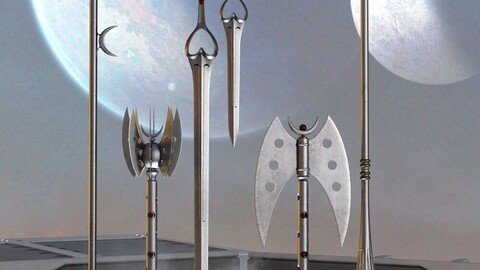 Celestial Moon Weapons