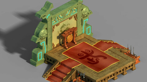 Gang Building - Martial Arts station 01