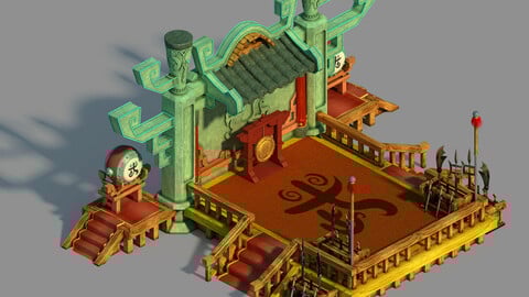 Gang Building - Martial Arts station 02