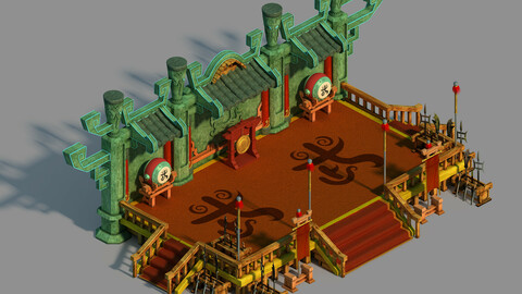 Gang Building - Martial Arts station 03