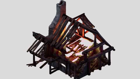 Burned houses 02