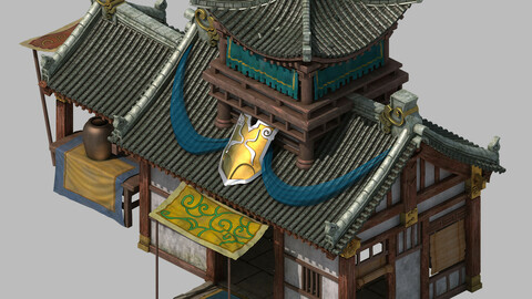 City - Building - Armor Shop 2702