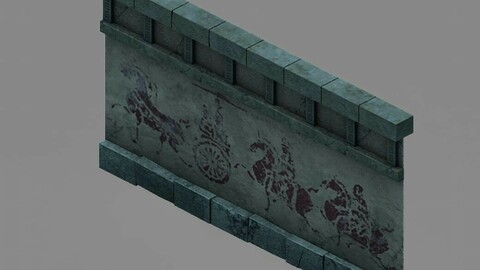Underground - palace - walls 02
