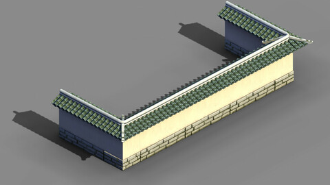 River Yang City - a small wall -01