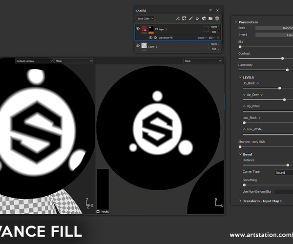 ArtStation - Advance Fill Layer | Resources