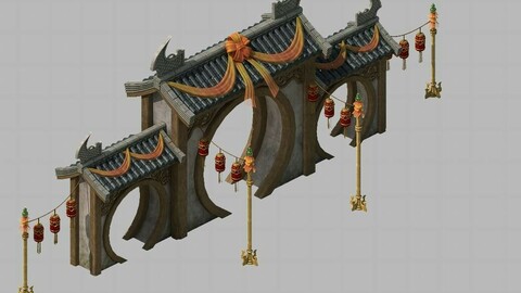 Architecture - brothels - house lanterns