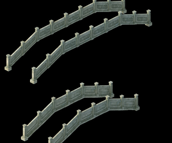 ArtStation - Architecture - Stone Bridge 12 | Game Assets