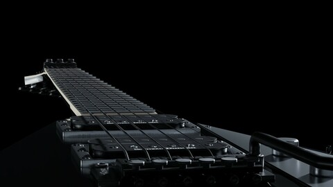 Jackson RR1 3D model (Textured)