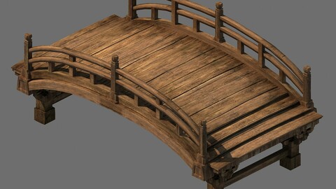 Journey to the West - Wooden Bridge 01