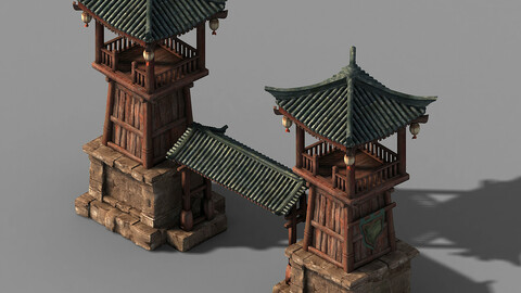 Journey to the West - Entrance Building 01