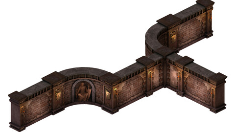 Evil creatures - wall 01