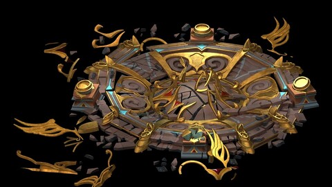 Evil creatures - broken altar 02