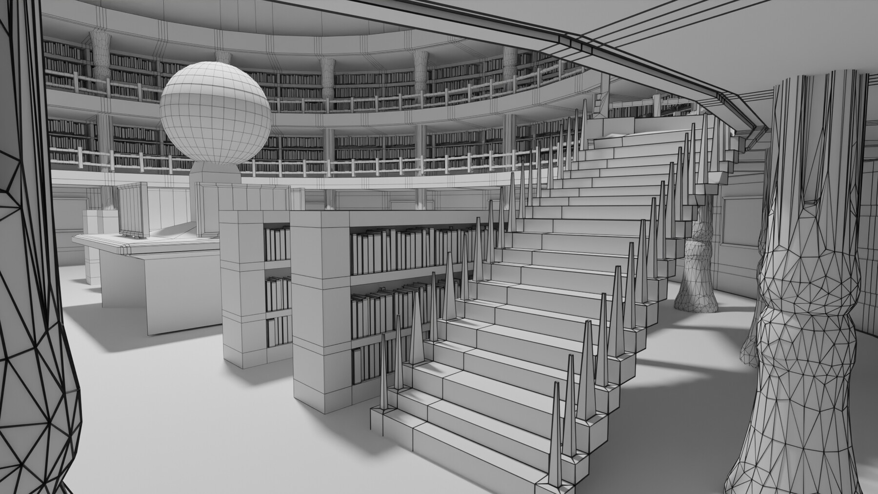 Бесплатные библиотеки 3d. Библиотека 3d моделей. Макет библиотеки. Макет 3д библиотеки. Библиотека 3д проект.