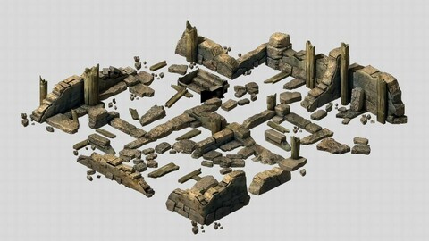 Sennard Hills - Building Ruin 02