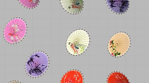 Paper umbrella 2701