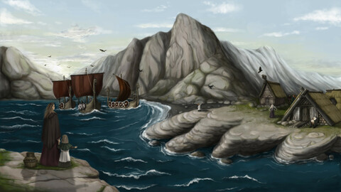 Viking's village
