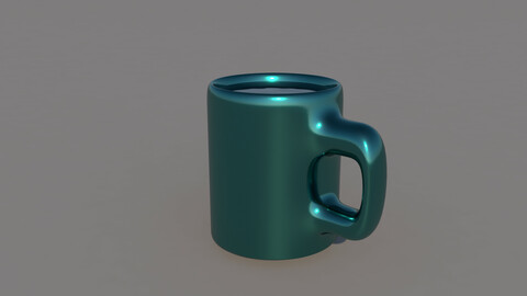 Iron mug