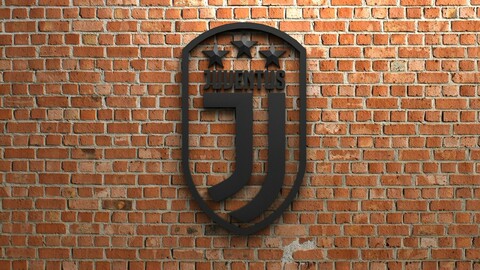 Juventus FC Logo with stars