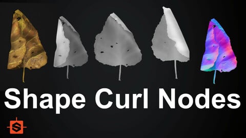 Shape Curl Nodes - Substance Designer