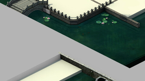 Luoyang City - River Bank 01
