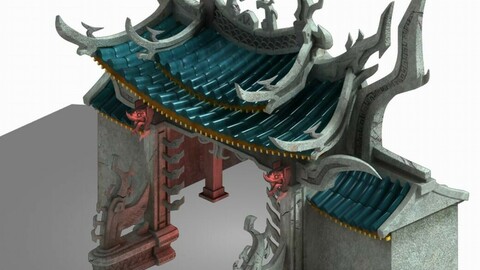 Magic Palace - the front of the house 01