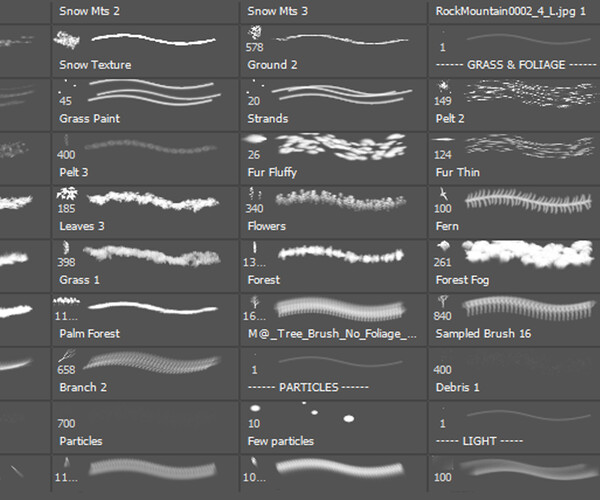 ArtStation - Brushes | Brushes