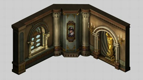 Human Ranger Area - Wall 01