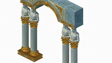 Human Ranger Area - Pillar 01