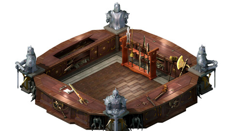 Shop Area - Counter 01
