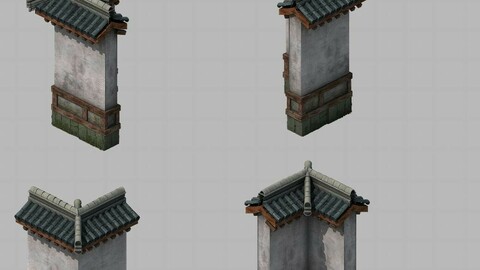 Courtyard - Wall 2701