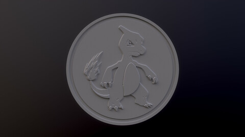 Charmeleon 3D printable model - Pokémon collectibles