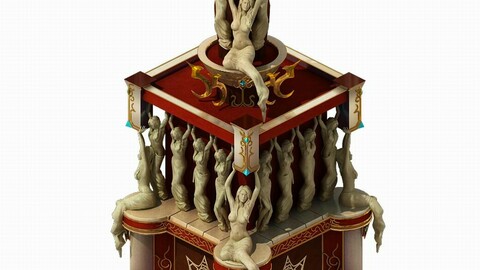 Angel altar - statue 01