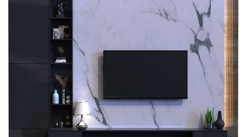 Tv wall set 018