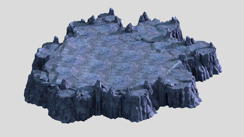 3D map with - Stones 05