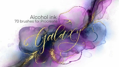 Galaxy procreate brush