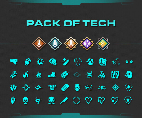 ArtStation - Pack of Tech | Game Assets