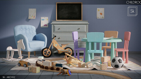 Furniture - Childroom props